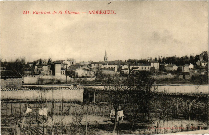 Carte postale ancienne Environs de Saint-Etienne - Andrezieux à Andrézieux-Bouthéon