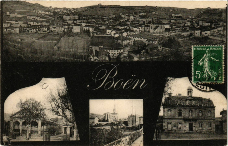 Carte postale ancienne Boen