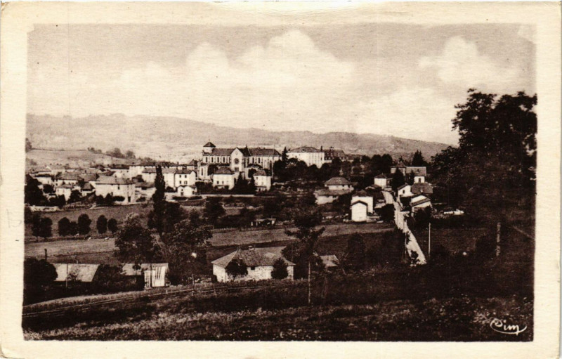 Carte postale ancienne Belmont - Vue Générale