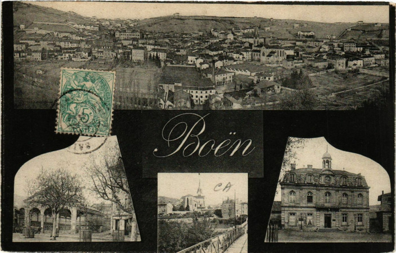 Carte postale ancienne Boen