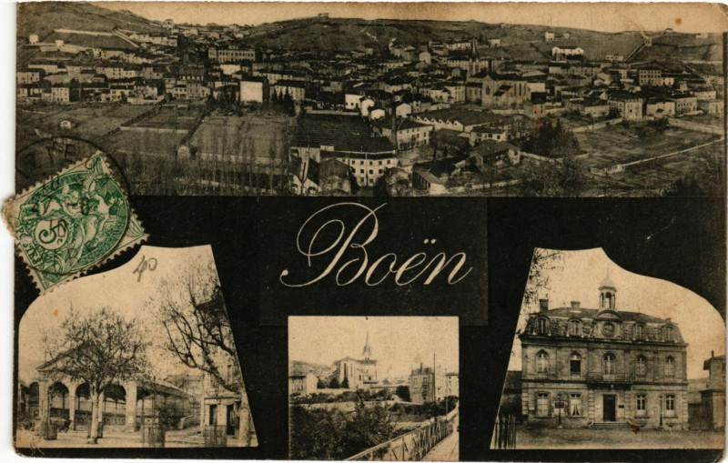 Carte postale ancienne Boen