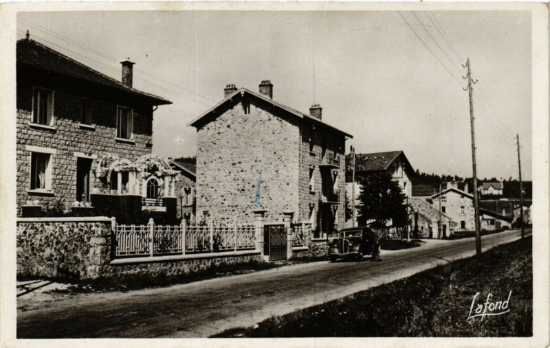 Carte postale ancienne Saint-Genest-Malifaux à Saint-Genest-Malifaux