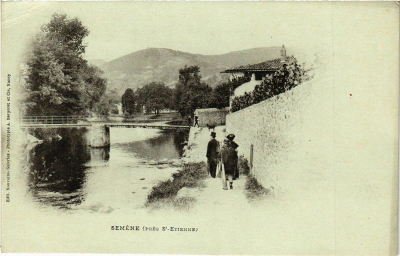 Carte postale ancienne Seméne