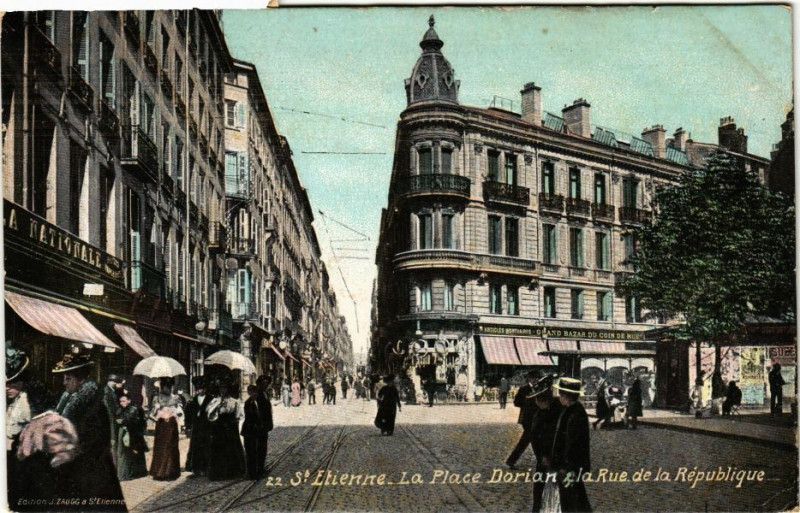 Carte postale ancienne Ed. Aqua 22 Saint-Etienne La Palace Dorian
