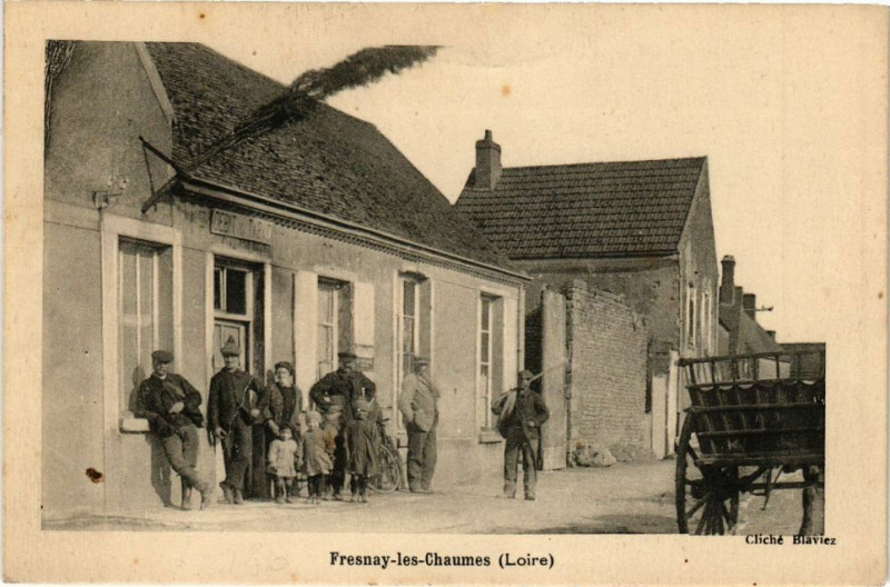 Carte postale ancienne Fresnay-les-Chaumes