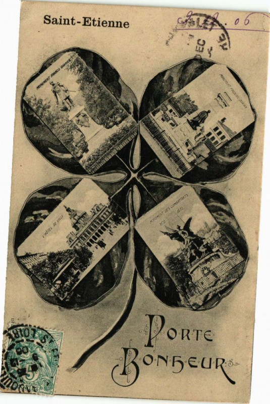 Carte postale ancienne Saint-Etienne