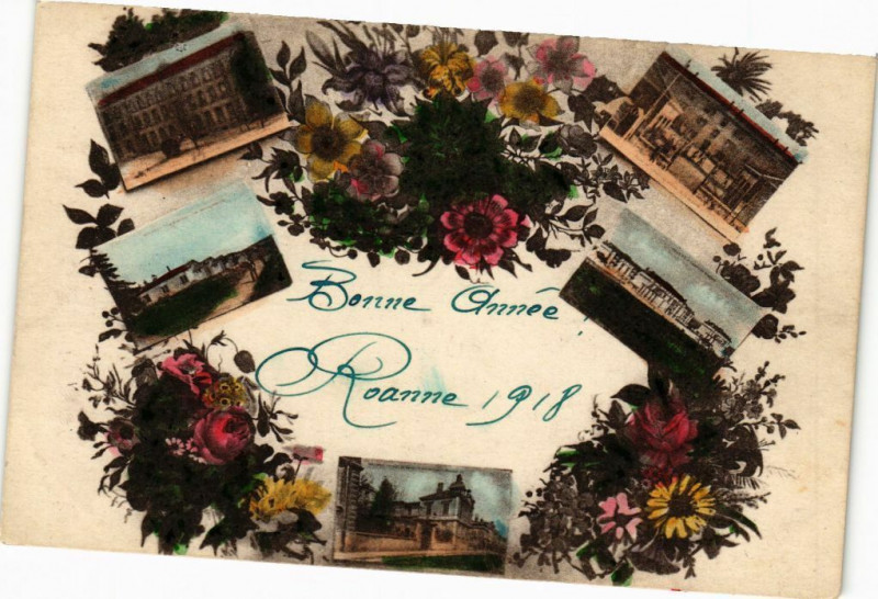 Carte postale ancienne Roanne à Roanne