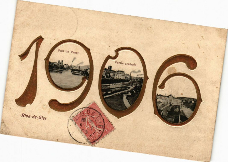 Carte postale ancienne Rive-de-Gier à Rive-de-Gier