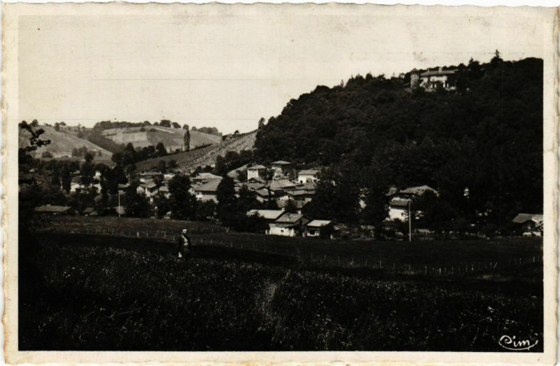 Carte postale ancienne Villeneuve-de-Marc - Vue Generale France à Villeneuve-de-Marc