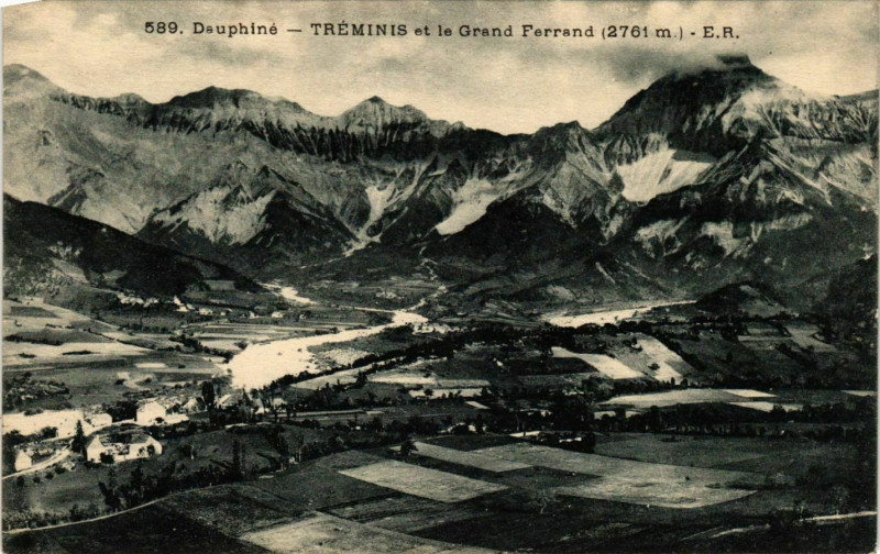 Carte postale ancienne Treminis - Treminis et le Grand Ferrand France à Tréminis