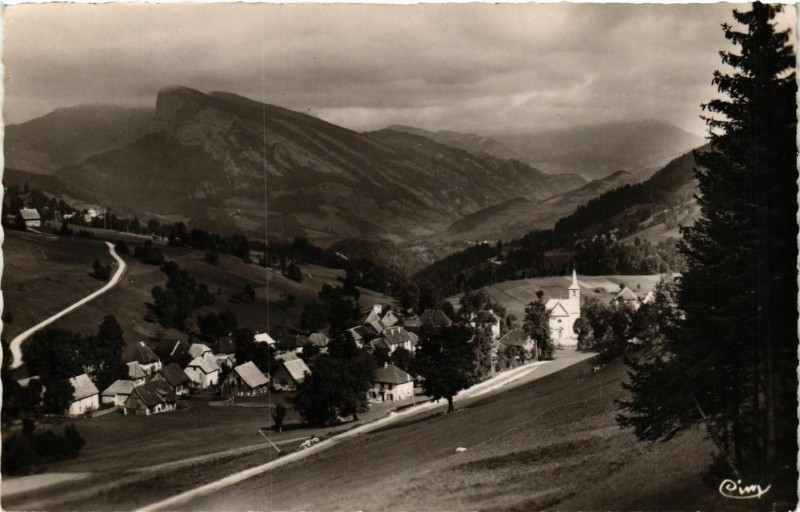 Carte postale ancienne Saint-Philibert-d'Entremont - Roche-Verand France à Roche