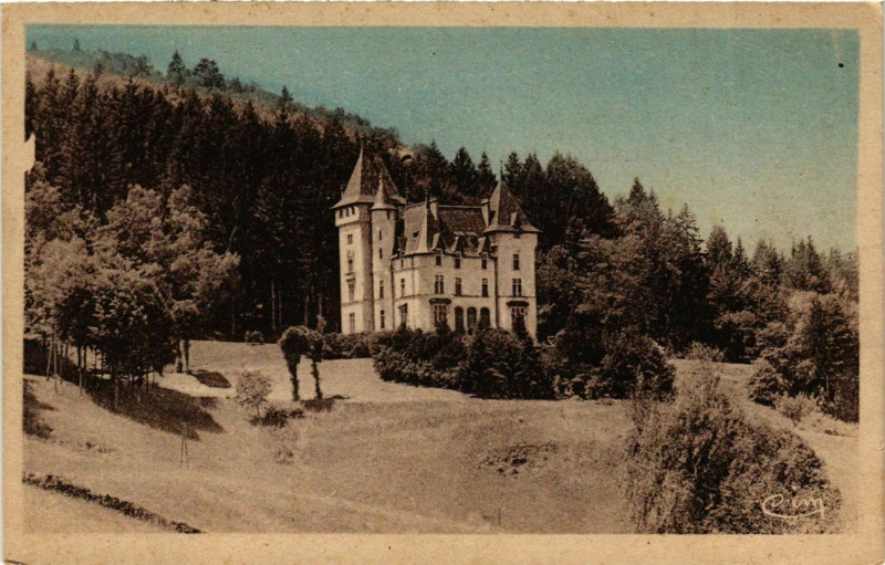 Carte postale ancienne Chateau de Saint-Sixte - Env. de Saint-Geoire-en-Valdaine France à Saint-Geoire-en-Valdaine