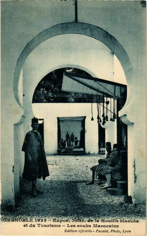 Carte postale ancienne Grenoble - Exposition Internationale - 1925 France à Grenoble