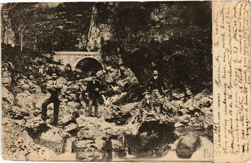 Carte postale ancienne Le Guide Rose Illustre - Grenoble à Grenoble