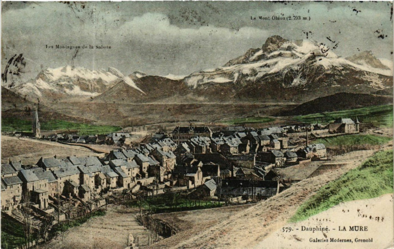Carte postale ancienne Dauphine - La Mure à La Mure