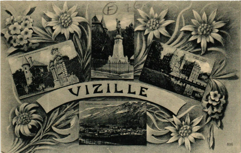 Carte postale ancienne Vizille - Scenes à Vizille
