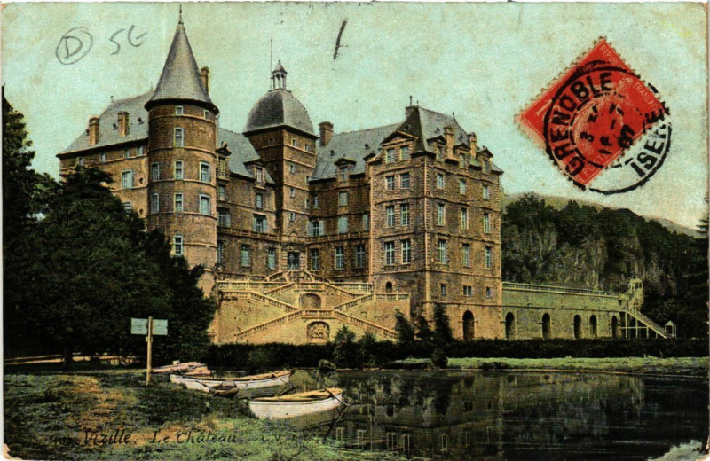 Carte postale ancienne Vizille - Le Chateau à Vizille