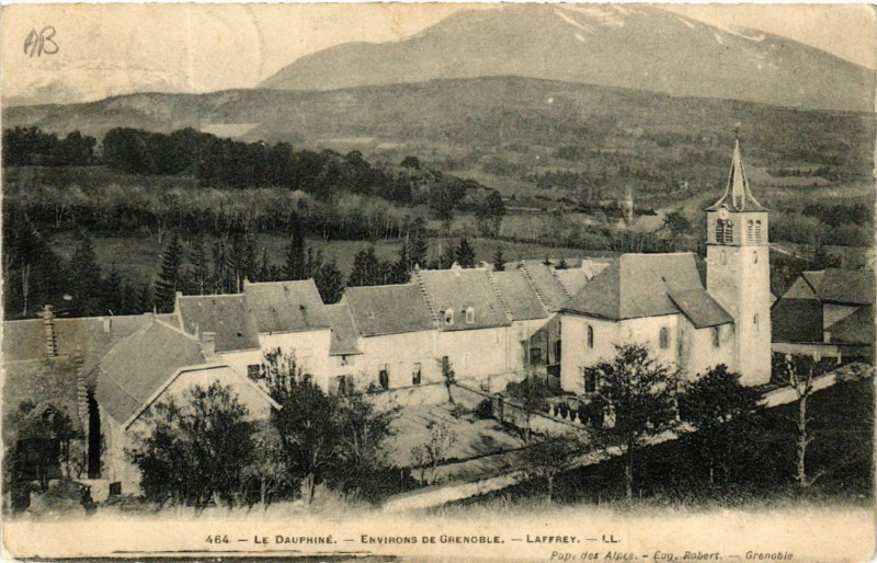 Carte postale ancienne Le Dauphiné - Env. de Grenoble - Laffrey à Grenoble