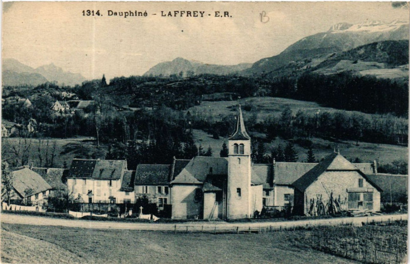 Carte postale ancienne Dauphiné - Laffrey à Laffrey