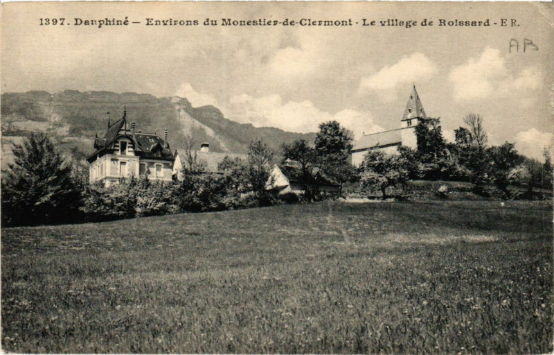 Carte postale ancienne Rives - Vue générale à Rives