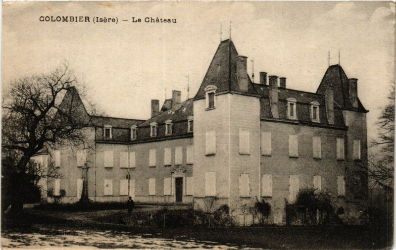 Carte postale ancienne Colombier - Le Chateau