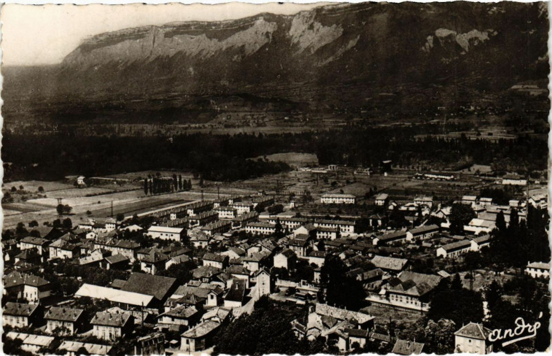 Carte postale ancienne Brignoud - Vue générale