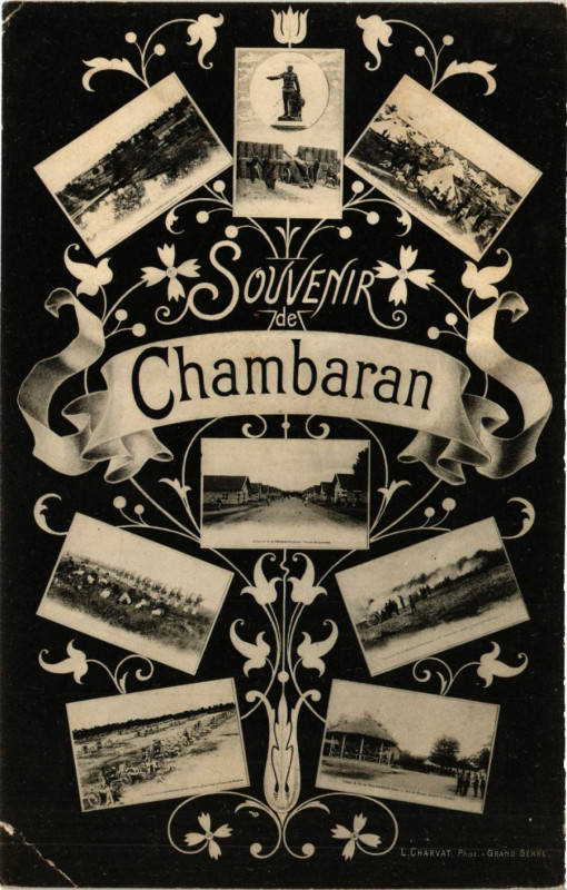 Carte postale ancienne Souvenir de Chambaran