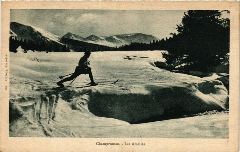 Carte postale ancienne Champrousse - Les Arseiles