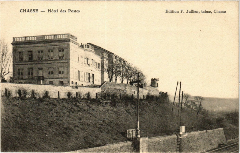 Carte postale ancienne Chasse - Hotel des Postes