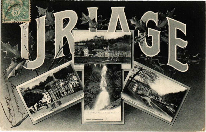 Carte postale ancienne Uriage