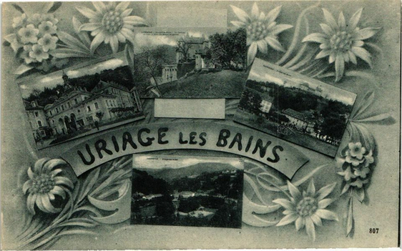Carte postale ancienne Uriage-les-Bains