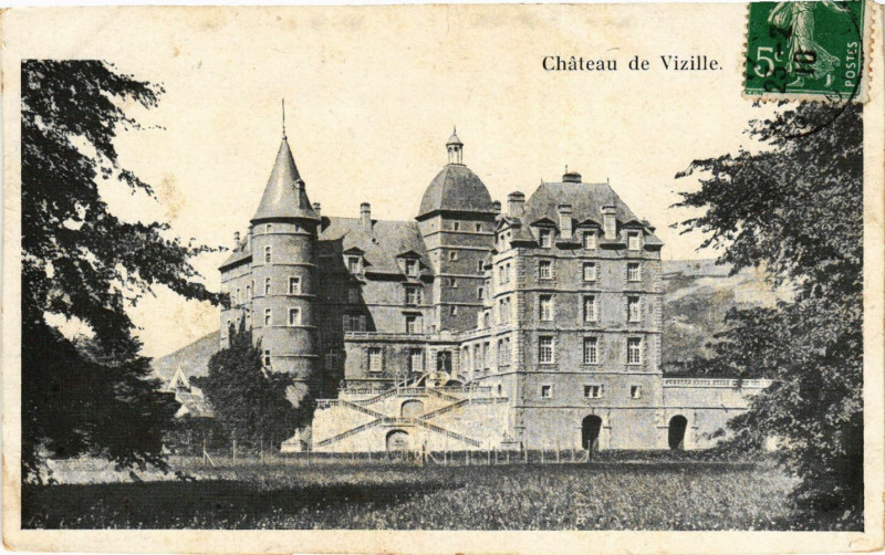 Carte postale ancienne Chateau de Vizille à Vizille