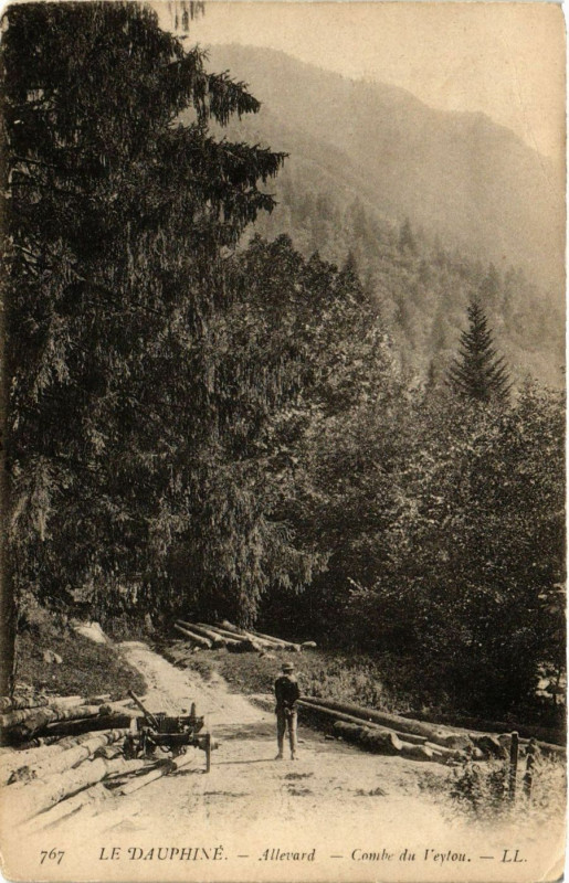 Carte postale ancienne Le Dauphiné - Allevard à Allevard