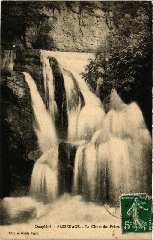 Carte postale ancienne Dauphiné - Sassenage à Sassenage