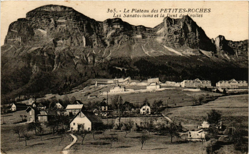 Carte postale ancienne Le Plateau des Petites Roches à Plateau-des-Petites-Roches