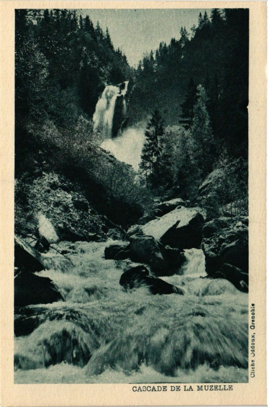 Carte postale ancienne Cascade de la Muzelle