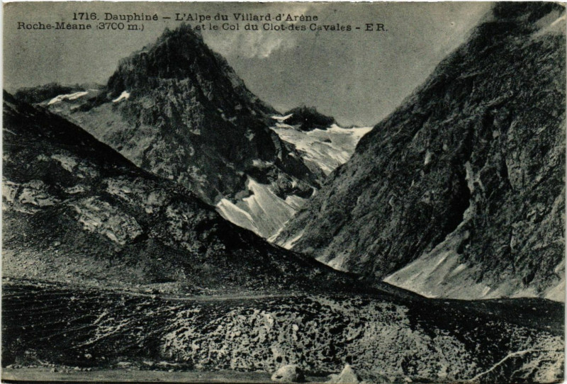 Carte postale ancienne Dauphiné - L'Alpe du Villard