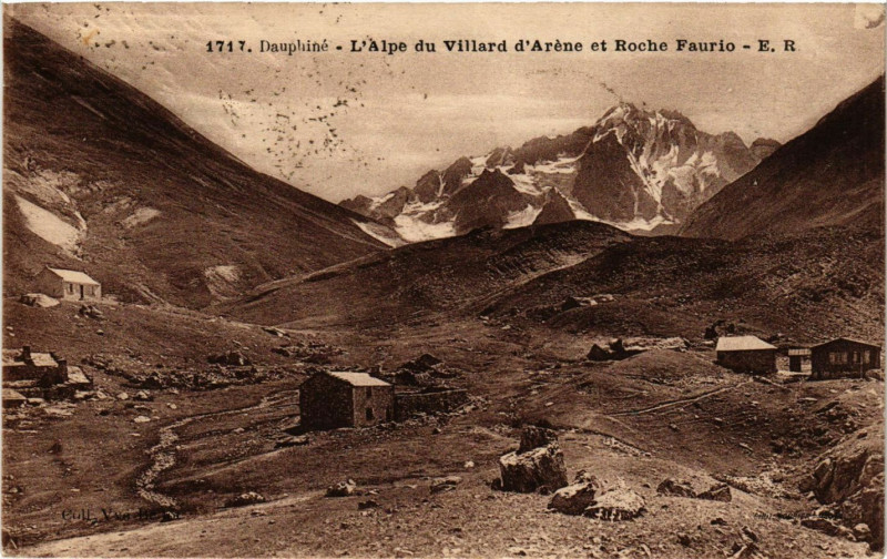 Carte postale ancienne Dauphiné - L'Alpe du Villard