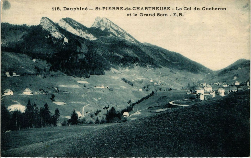 Carte postale ancienne Dauphiné - Saint-Pierre de Chartreuse à Saint-Pierre-de-Chartreuse