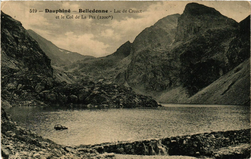 Carte postale ancienne Dauphiné - Belledonne