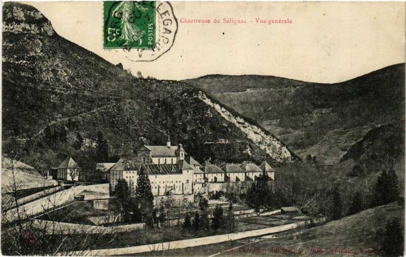 Carte postale ancienne Chartreuse de Selignac - Vue générale