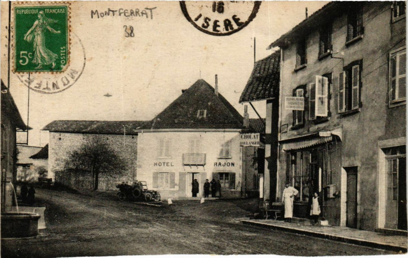 Carte postale ancienne Montferrat - à Montferrat