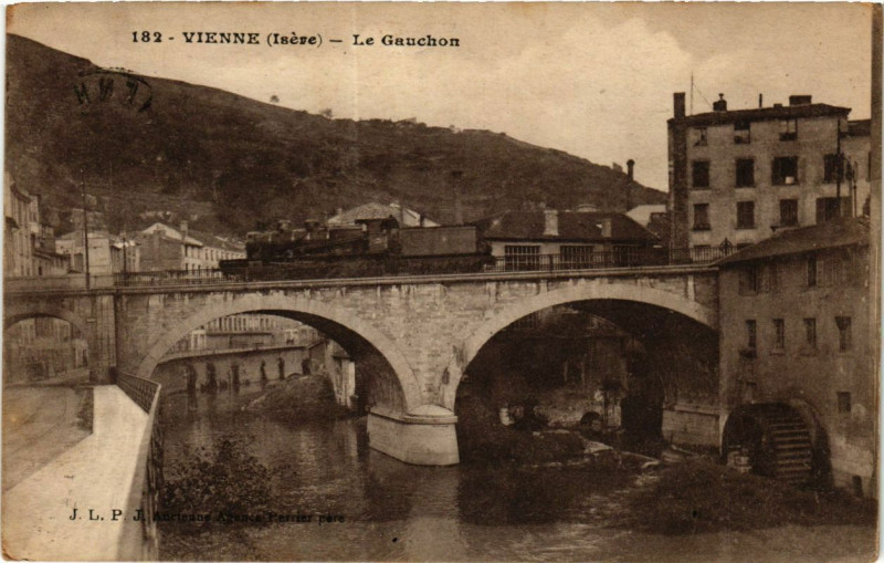 Carte postale ancienne Vienne - Le Gauchon à Vienne