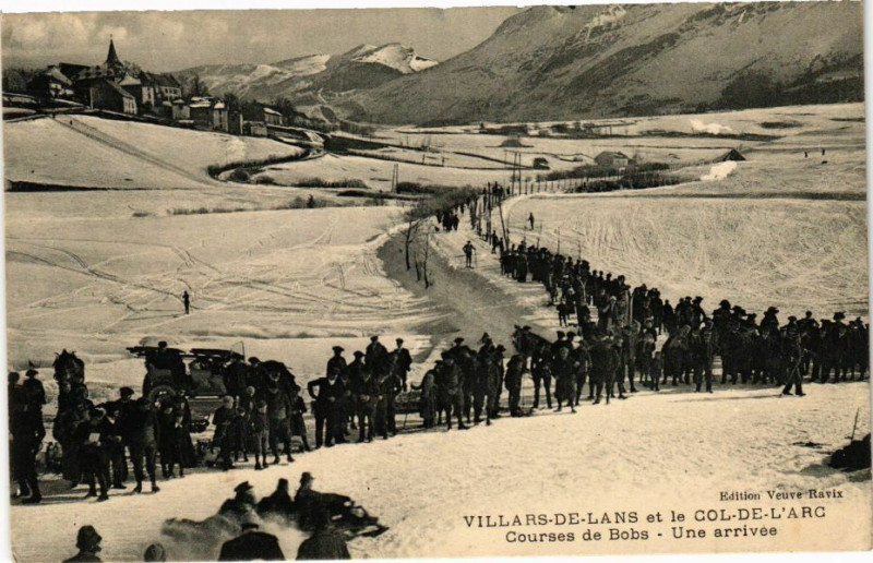 Carte postale ancienne Villars-de-Lans et le Col-de-L'Arc