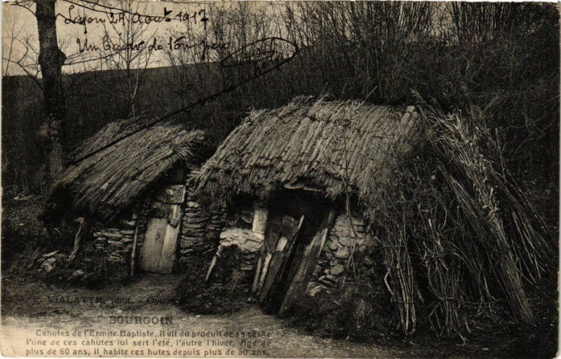 Carte postale ancienne Bourgoin