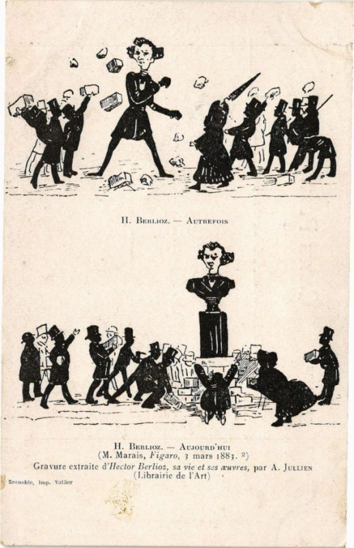 Carte postale ancienne Berlioz - Autrefois à Oz