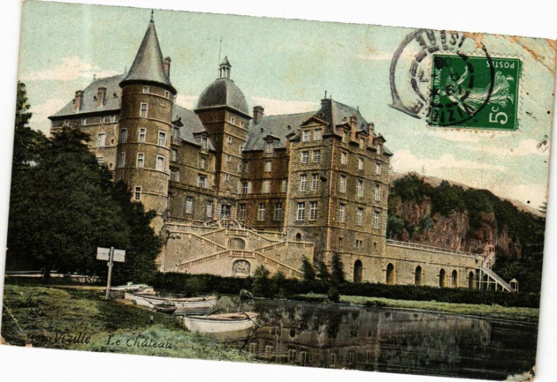 Carte postale ancienne Ed. Aqua 1432 Vizille Le Chateau à Vizille