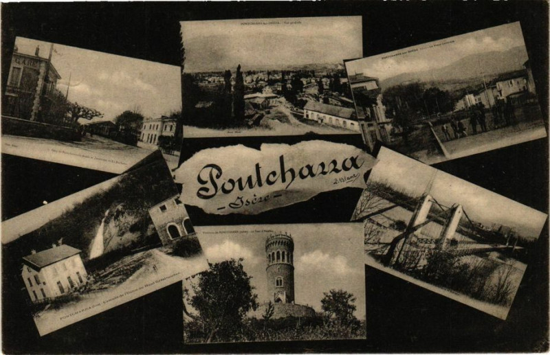 Carte postale ancienne Pontcharra - à Pontcharra