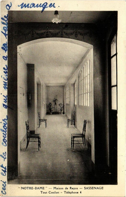 Carte postale ancienne Notre-Dame - Maison de Repos - Sassenage - Tout Confort à Sassenage