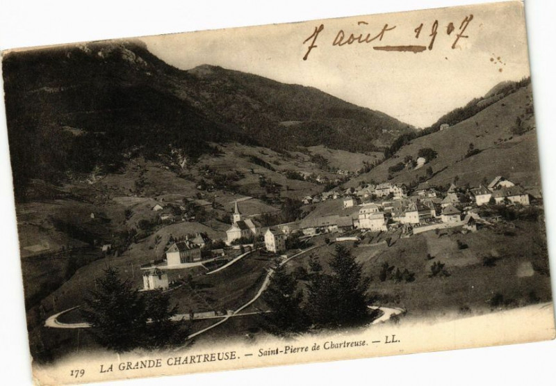 Carte postale ancienne Le Grande Charteuse - Saint-Pierre de Chartreuse à Saint-Pierre-de-Chartreuse